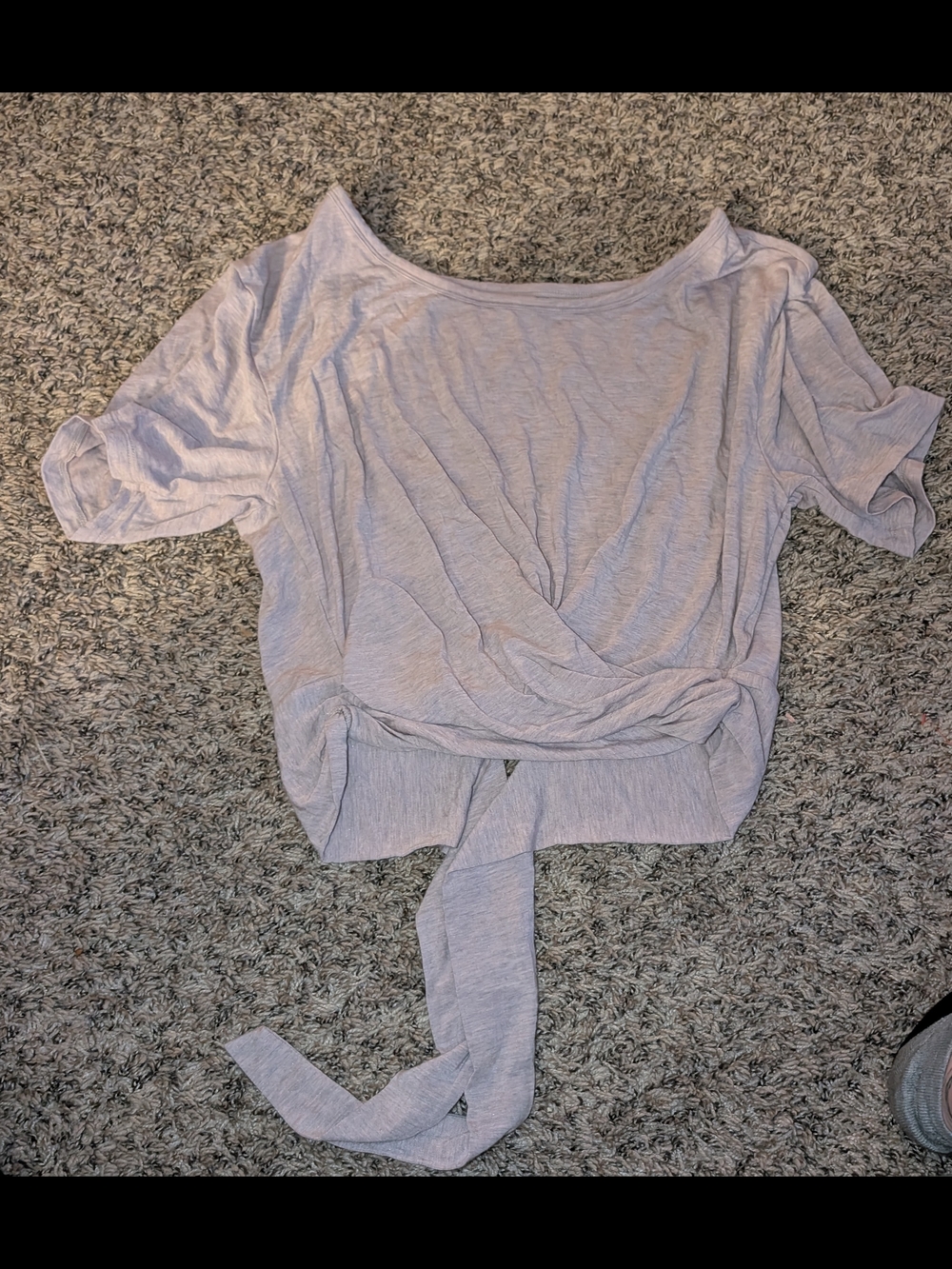 Victoria's Secret Tan Tie-Front Yoga Crop Top